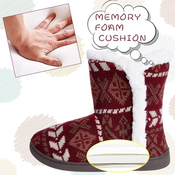 Comfort Warm Fluffy Faux Fur Slippers - Picture 8 of 8